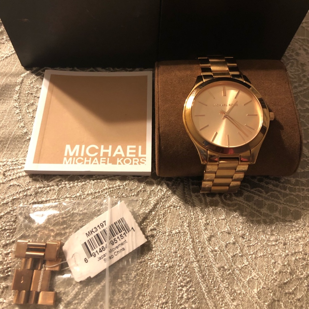 Rose Gold Michael Kors Watch